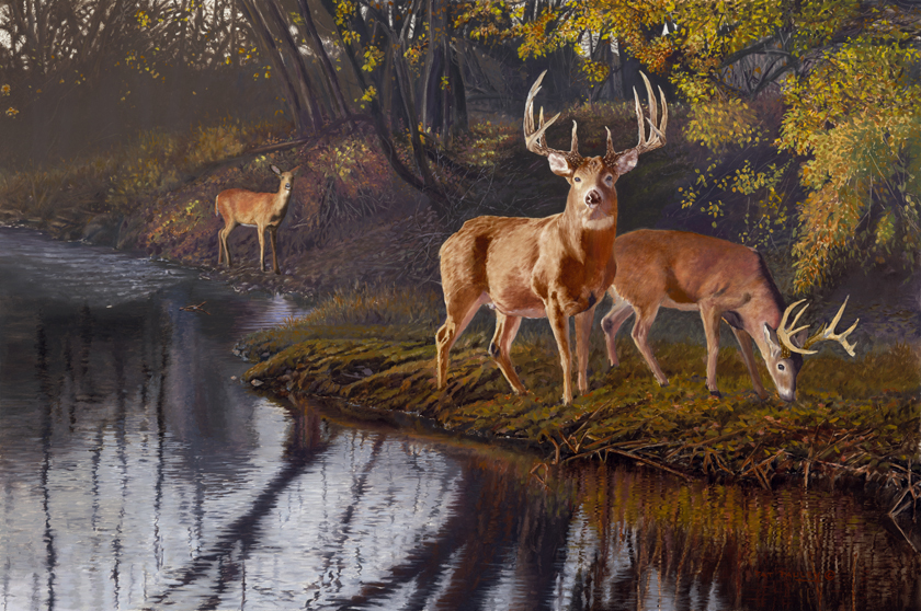 Autumn Treasures Oil Painting by Pat Pauley